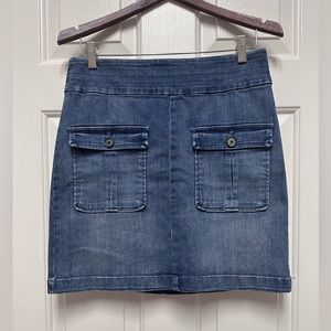 LOFT Denim Mini Skirt Size 6 Like New!